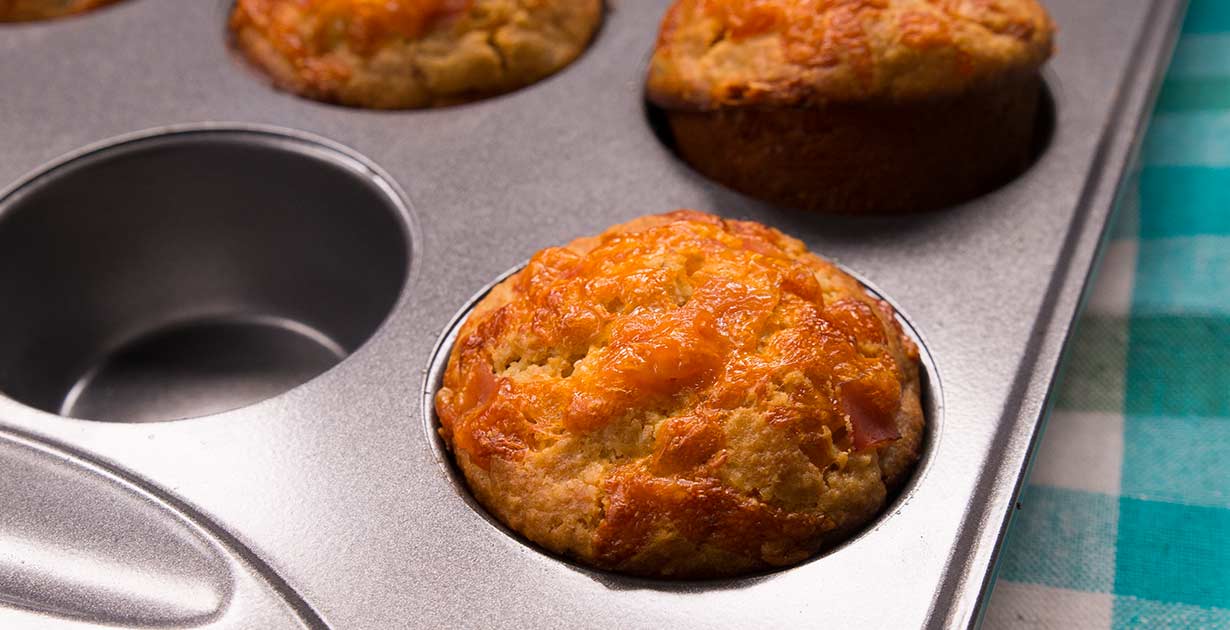 10 ideas para hacer Muffins salados de avena