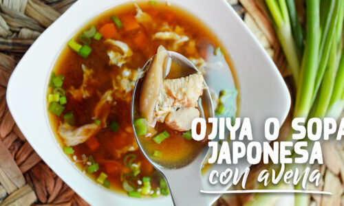 Ojiya O Sopa Japonesa Con Vegetales