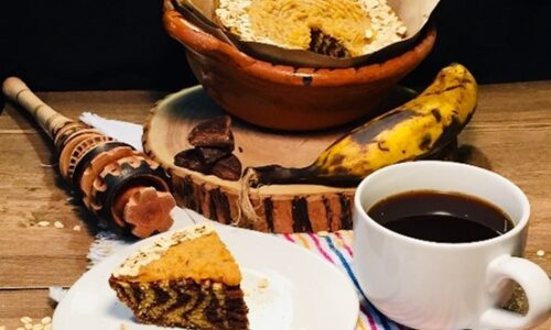 Pan De Cazuela Con Chocolate Oaxaqueño Y Plátano