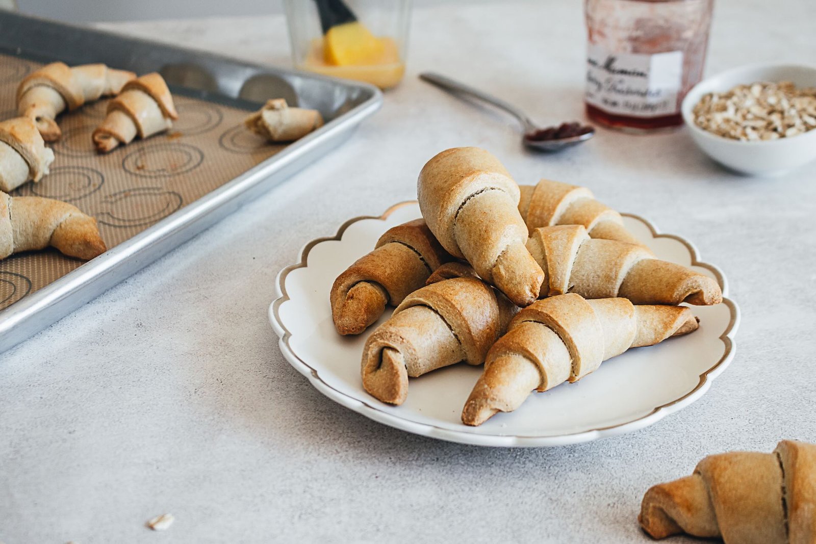 Croissants de Avena, Integrales sin Azúcar