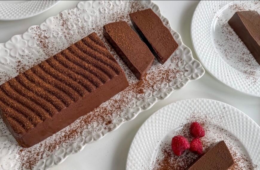 Pudín de chocolate con leche de avena 