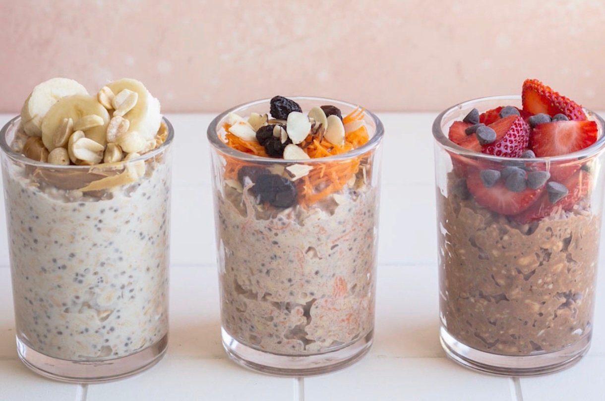 3 maneras avenas reposadas