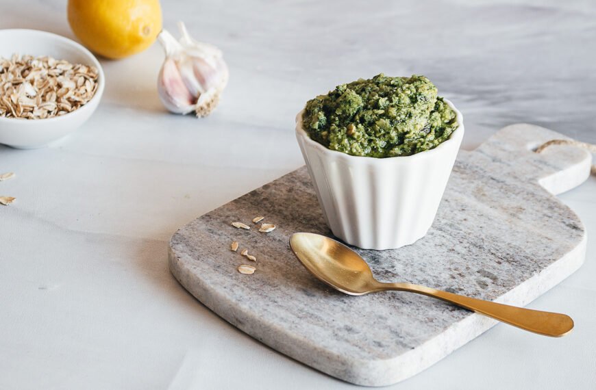 pesto de avena