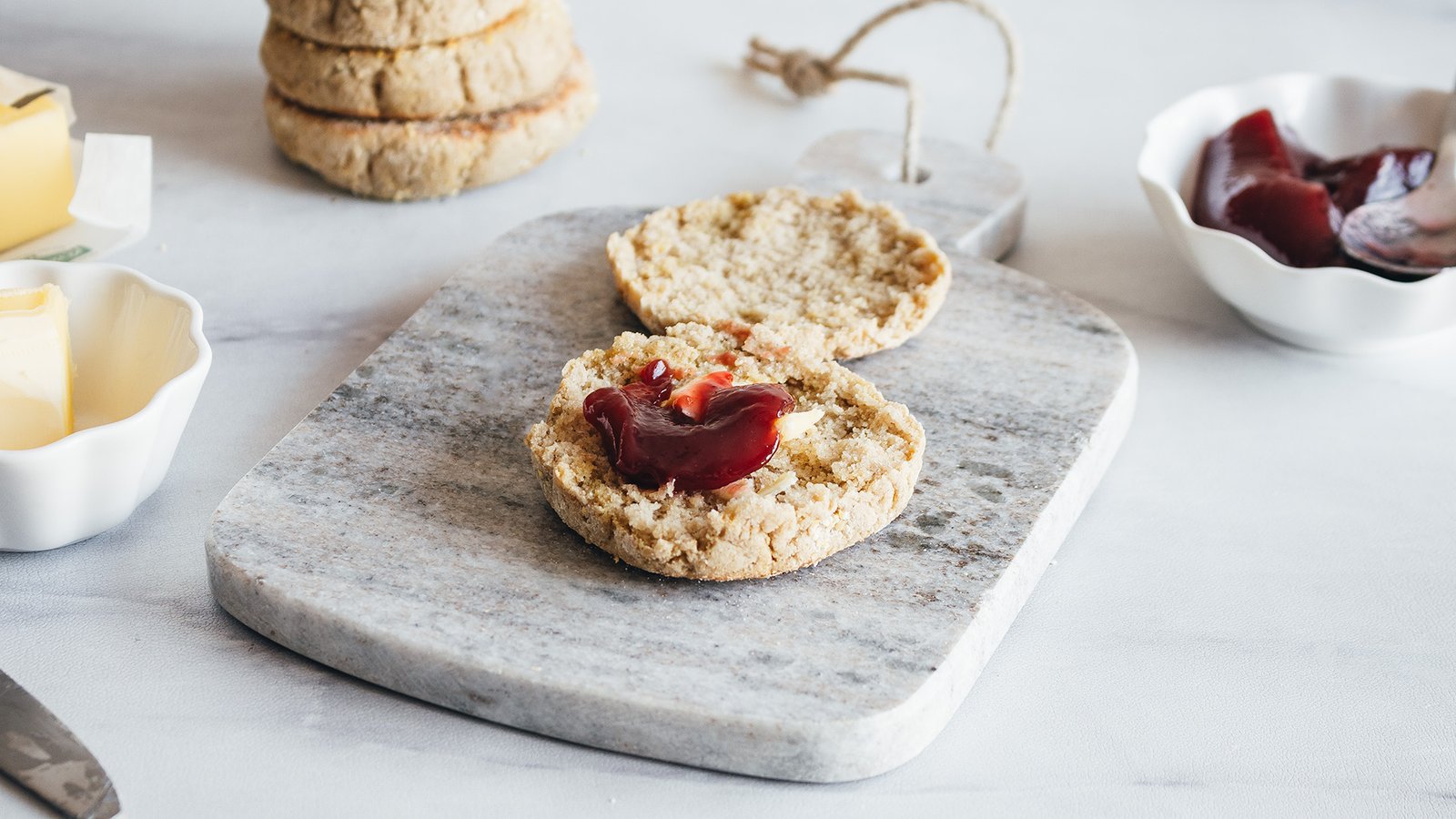 Panecillos Ingleses de Avena
