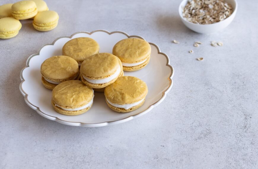 Macarons de Avena (Nut-Free)